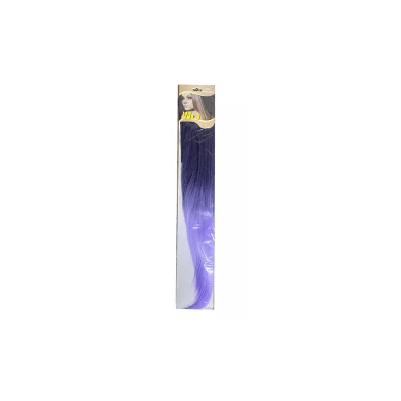 GENERICO - Postizos Extenciones De Cola   Pelo Liso Morado 1T3815