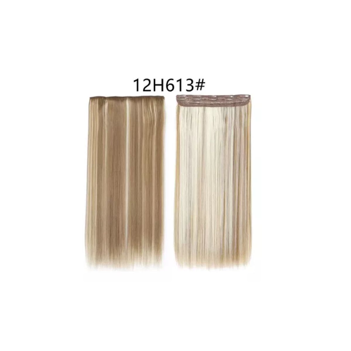 GENERICO - Extensiones Kanekalon Colores Lisa Tonos Muy Naturales 12H613