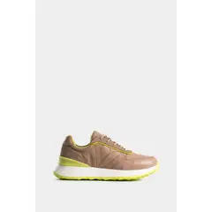 VELEZ - Zapatillas australis de cuero y carnaza para mujer silueta deportiva