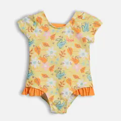 LIPPI - Traje de Baño Baby Girl Pipa Swimwear Print Verde Lima