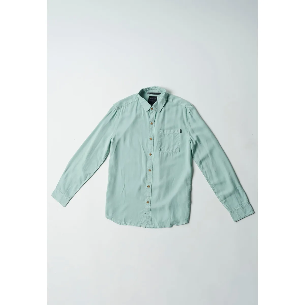 NIMTU - Camisa Natural Celeste Nimtu