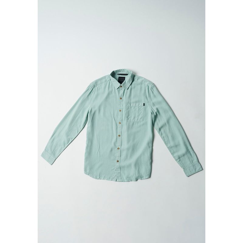 NIMTU - Camisa Natural Celeste Nimtu