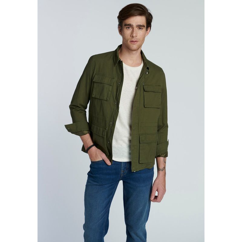 NEW MAN - Chaqueta Perugia Beige New Man