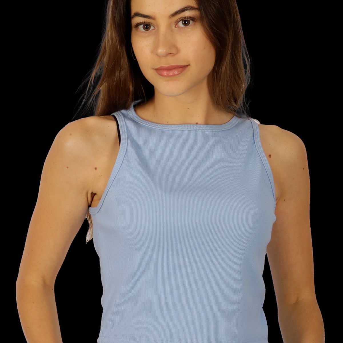 DIVINO JEANS - Polera Byork VIII Celeste Divino Jeans