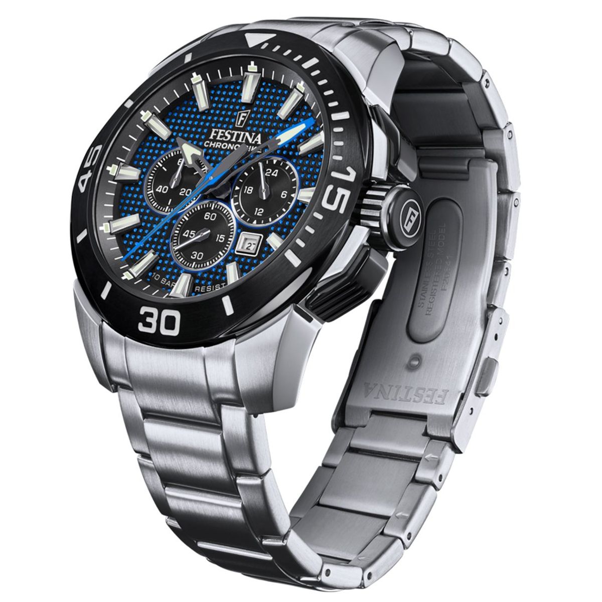 FESTINA - Reloj F20641/2 Festina Azul Hombre Chrono Bike