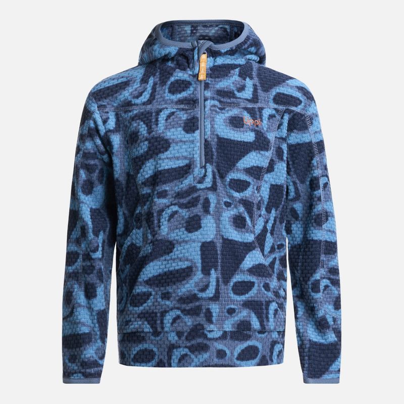 LIPPI - Poleron Niño Saltamontes Nano-F 14 Zip Hoody Print Azul Lippi