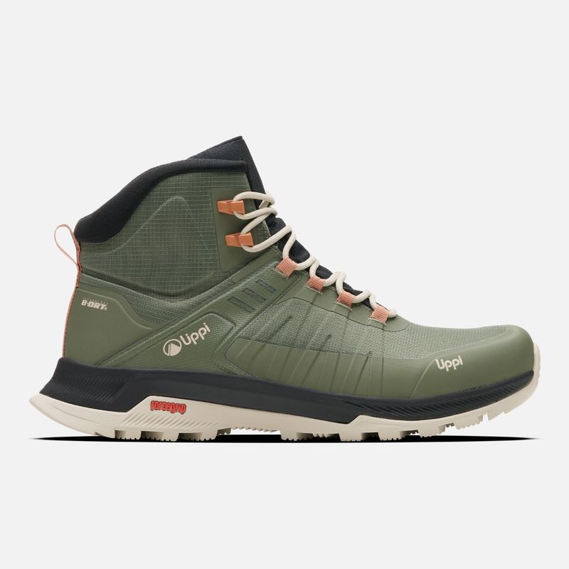LIPPI - Zapatillas Mujer Vulcano Iron Stone Mid Bdry Verde Musgo Lippi