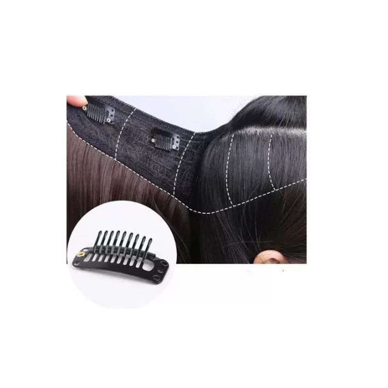 GENERICO - Extensiones Kanekalon Ondulado tonos Muy Naturales Extensiones NEGRO 1B
