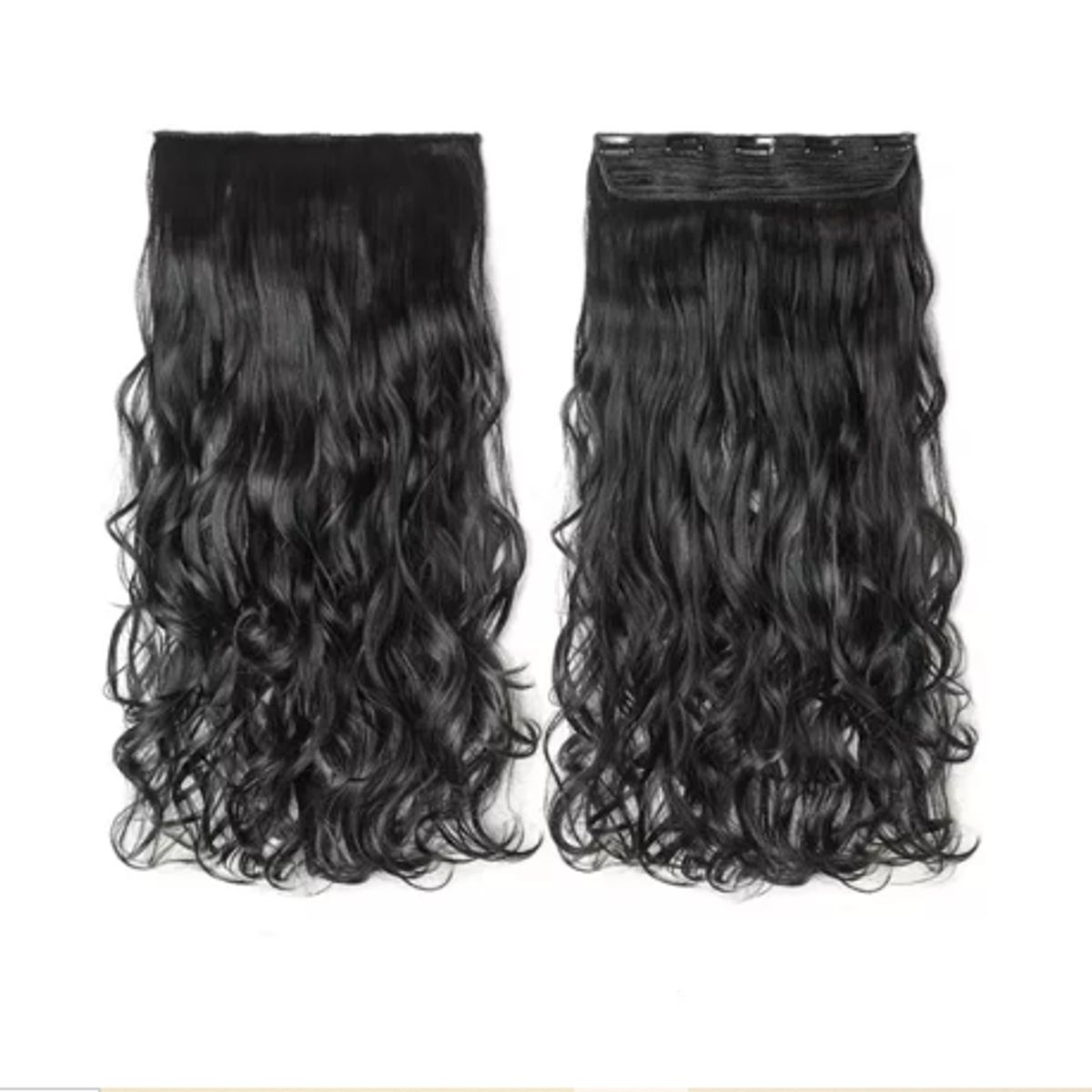 GENERICO - Extensiones Kanekalon Ondulado tonos Muy Naturales Extensiones NEGRO 1B