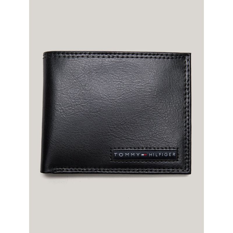 TOMMY HILFIGER - Billetera con logo Negro Tommy Hilfiger