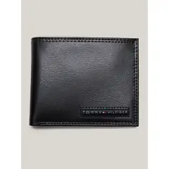 TOMMY HILFIGER - Billetera con logo Negro