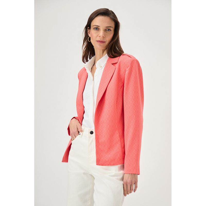 MA GRIFFE - Blazer Coral Mujer Magriffe