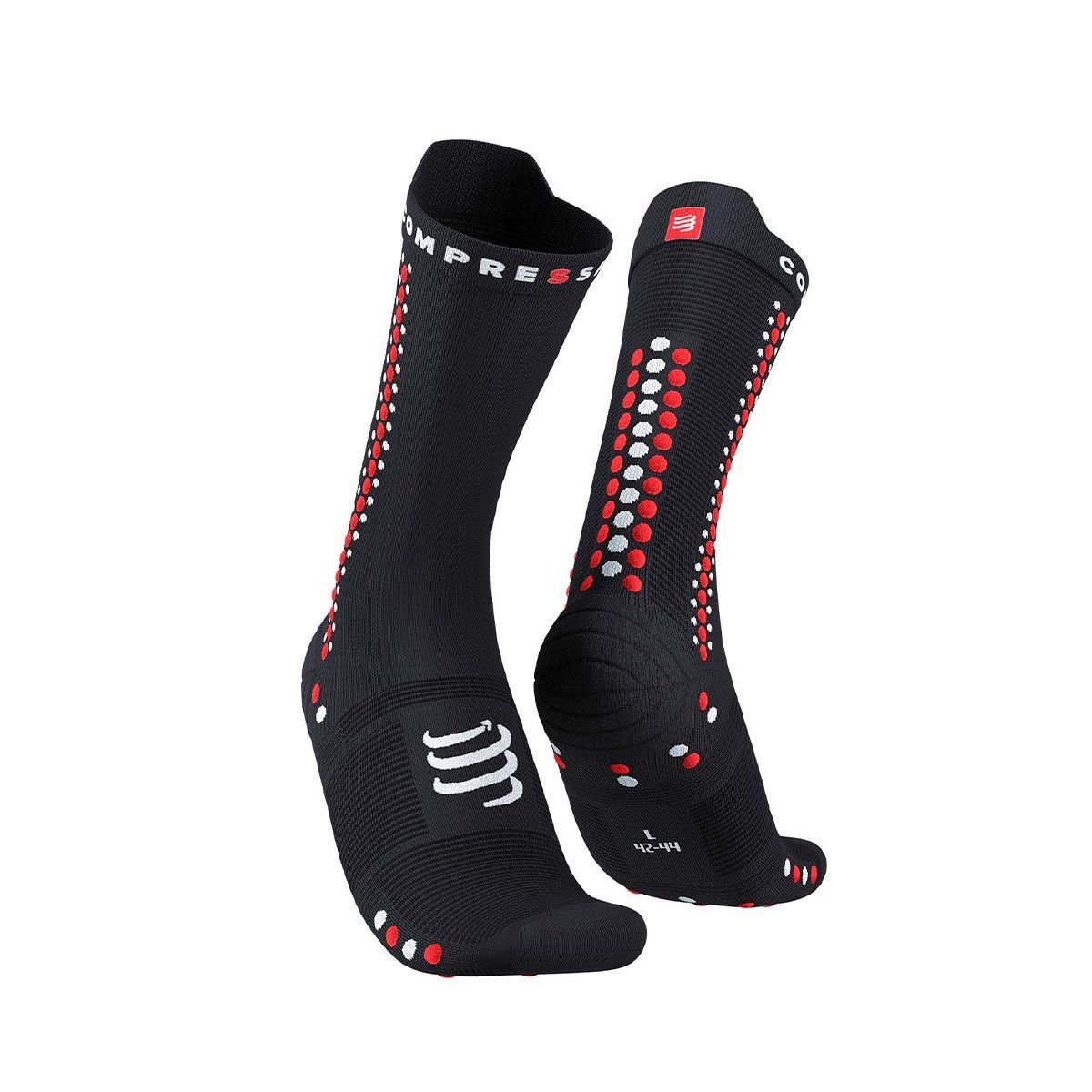 COMPRESSPORT - Calcetín Pro Racing V4.0 Bike Blackk