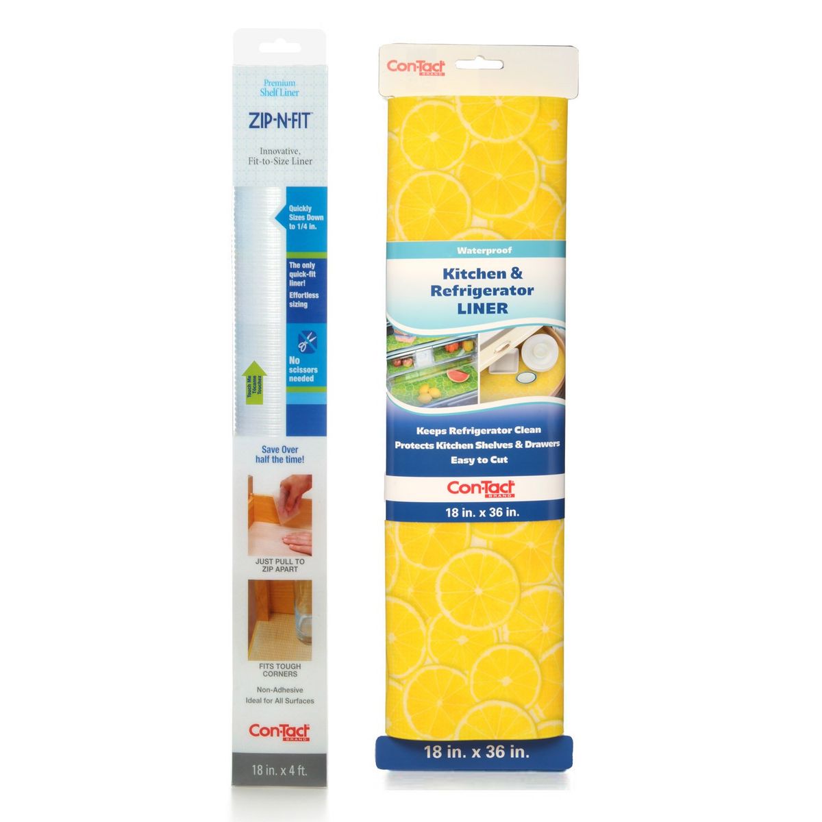 CONTACT - Pack Revestimiento Vinílico para Refrigerador y rollo Zip N´Fit