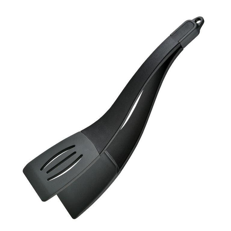 Pinzas Y Espatula De Silicona Desmontable 3 Funciones En 1 - Negro