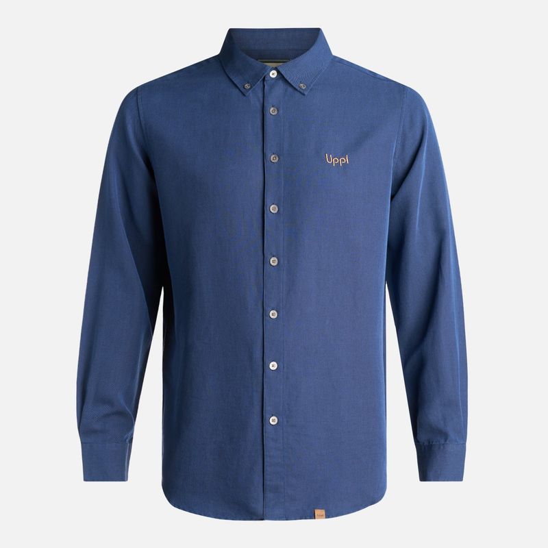 LIPPI - Camisa Hombre DayBreak B-Dry Shirt Azul Marino Lippi
