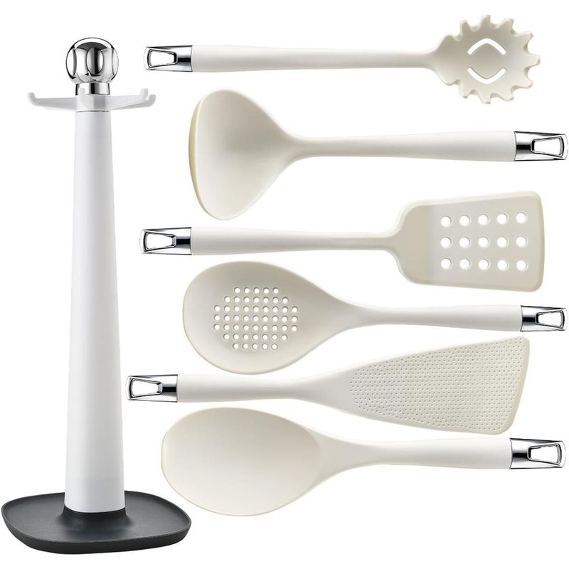 ELEONOR - Set De Utensilios De Cocina Silicona Cucharon Espatula 7pzas