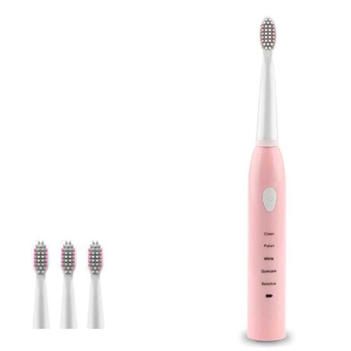 GENERICO - Set 4 Cepillos De Dientes Eléctrico ( Vienen Con Cable Usb)