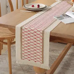 GENERICO - Mantel Camino De Mesa Rectangular Linea 180x30cm A1
