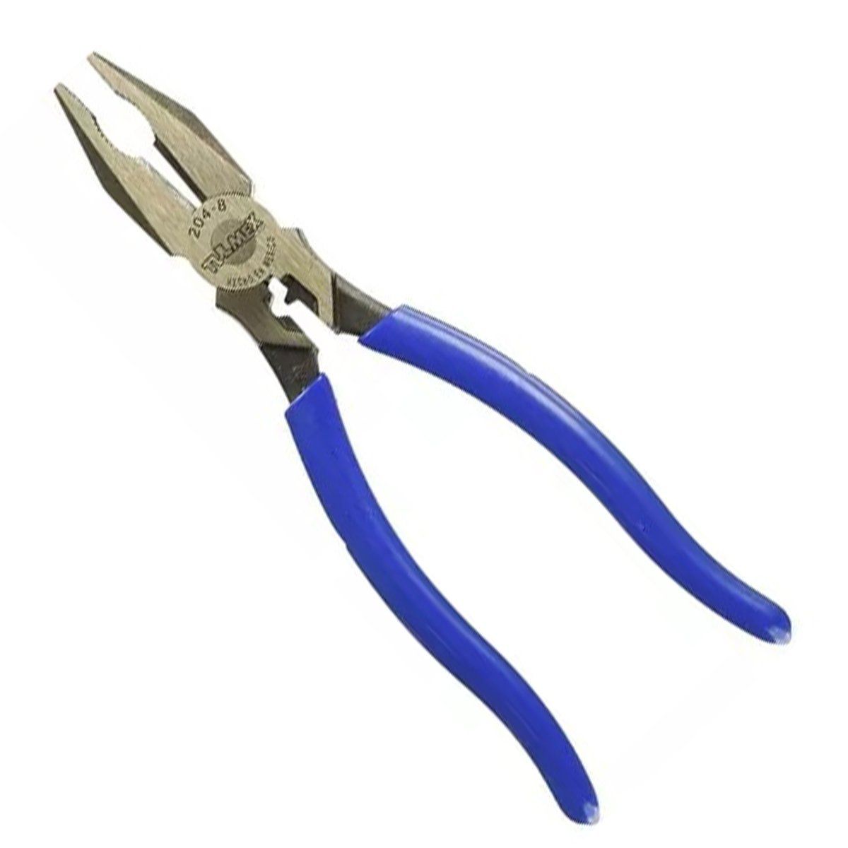 GENERICO - Alicate de electricista universal con apreta terminal 8 plg