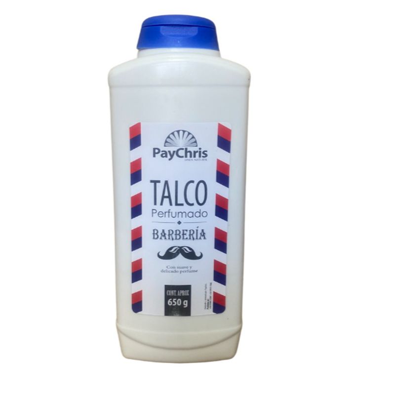 GENERICO - Talco Perfumado Para Barberia 650g Suave Y Delicado Perfume