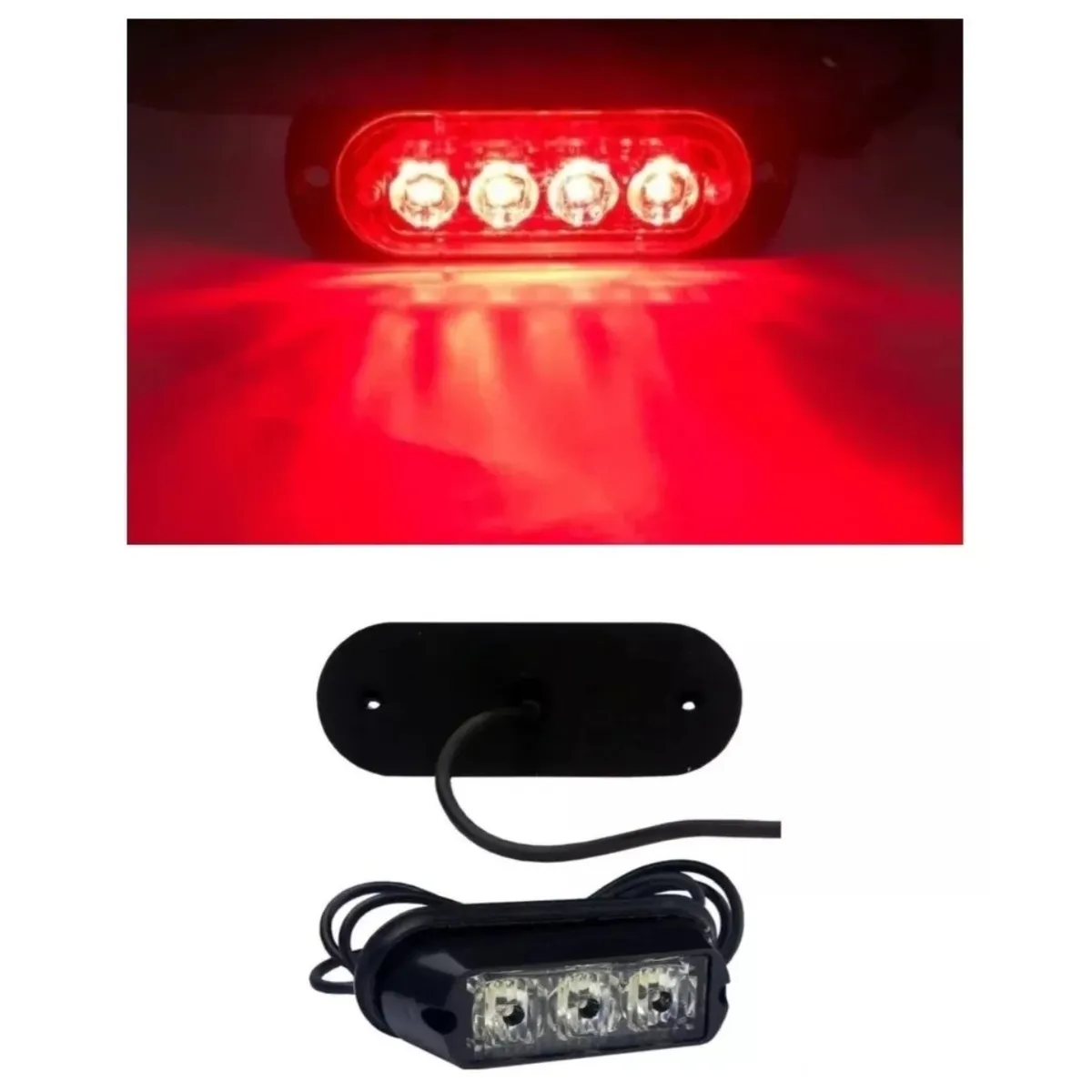 GENERICO - Foco trasero LED para autos 12v 24v