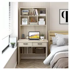 HOMER DESIGN - Escritorio Moderno Con Organizador 80x50x170cm Para Oficina