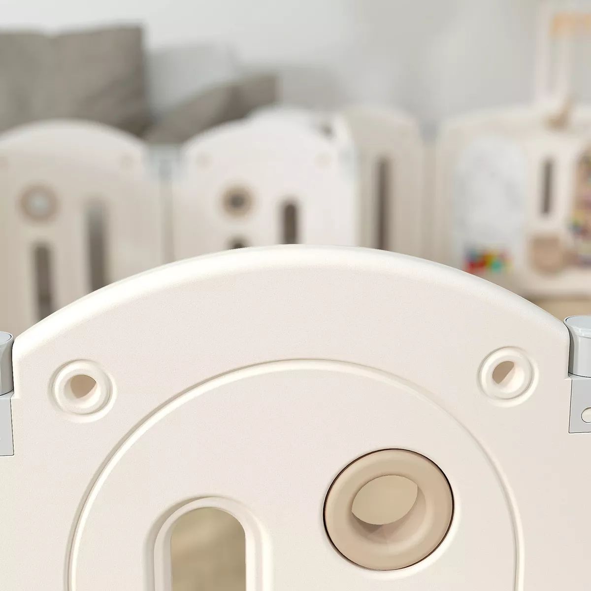 ELEONOR - Corral para bebe con juegos didacticos Seguro y resistente