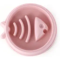 GENERICO - Plato De Alimentación Lenta antiansiedad diseño pescado