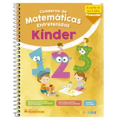 SOPENA - CUADERNO DE MATEMÁTICAS ENTRETENIDAS KINDER