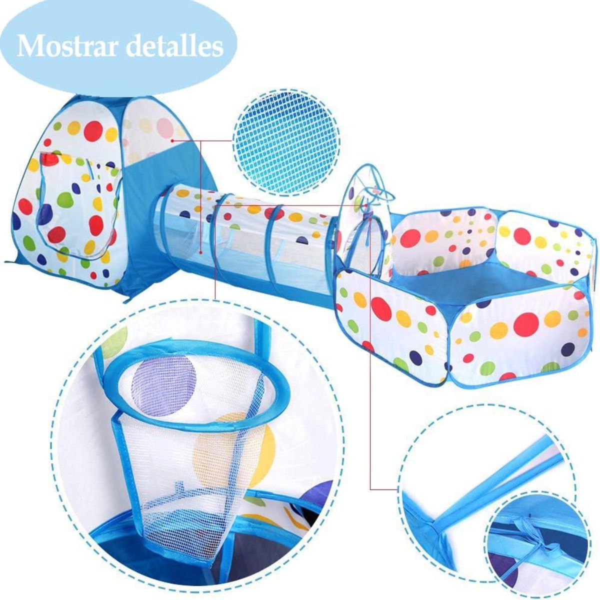 GENERICO - Carpa Piscina de Túnel Plegable