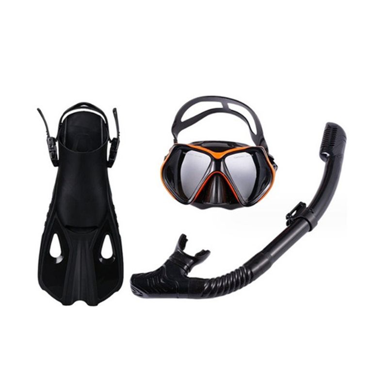 GENERAC - Gafas De Buceo Templado De Hd Snorkel Aletas Equipo De Buceo