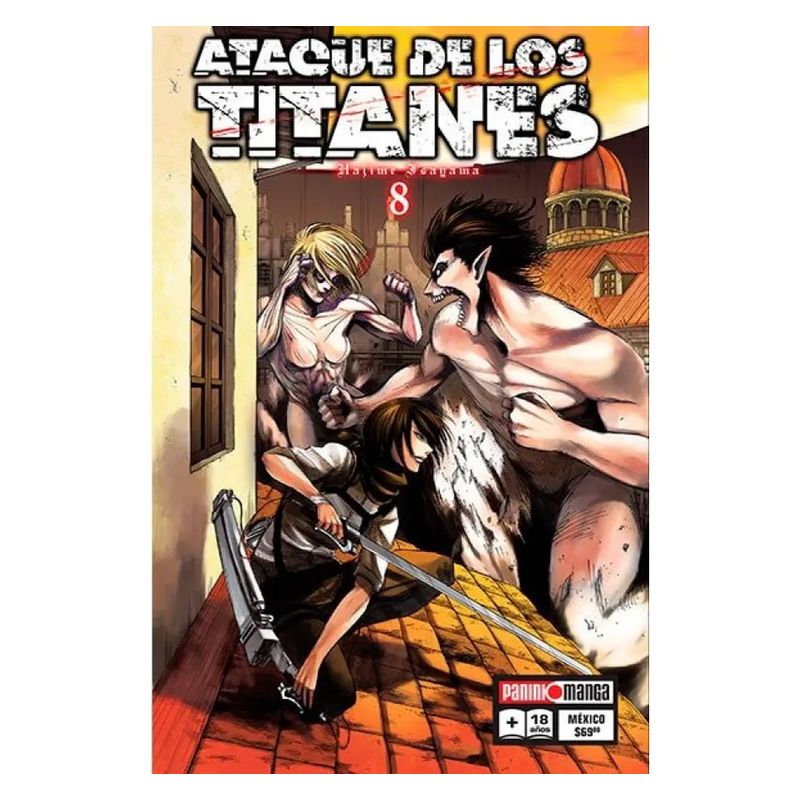PANINI - Manga Ataque De Los Titanes 8