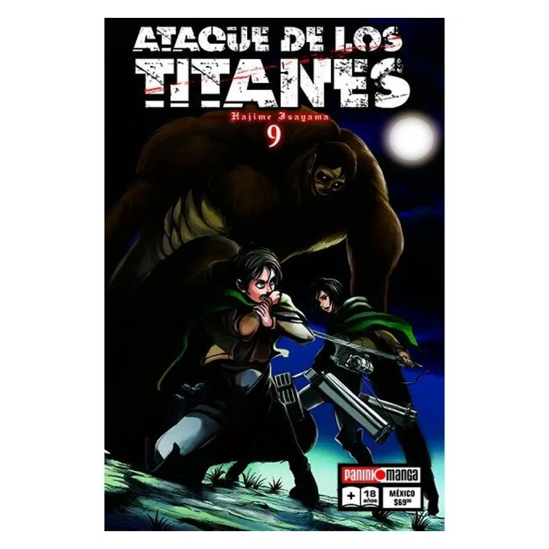 PANINI - Manga Ataque De Los Titanes 9