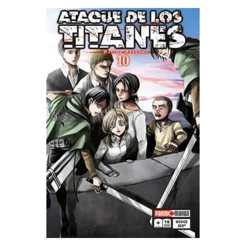 PANINI - Manga Ataque De Los Titanes 10