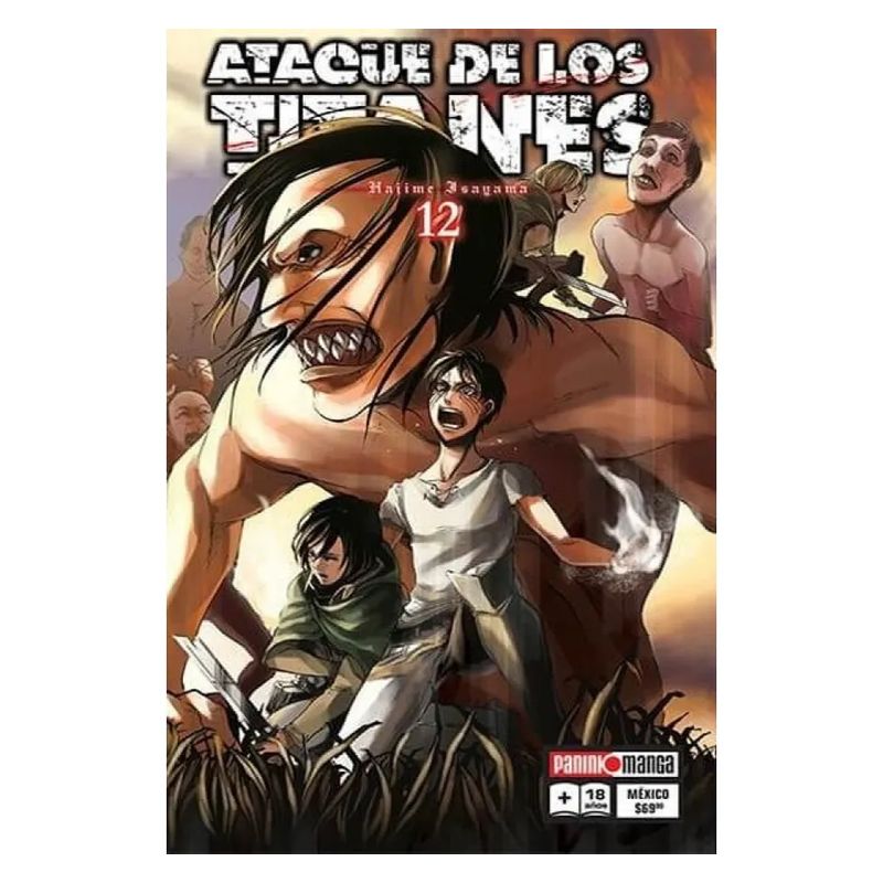 PANINI - Manga Ataque De Los Titanes 12