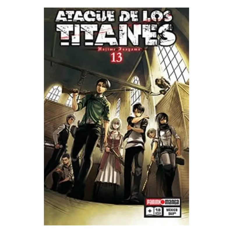 PANINI - Manga Ataque De Los Titanes 13