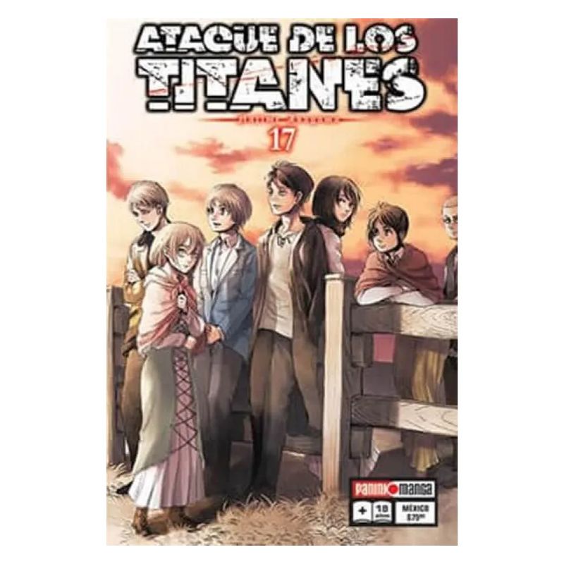 PANINI - Manga Ataque De Los Titanes 17