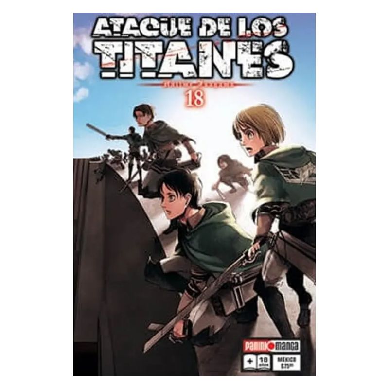 PANINI - Manga Ataque De Los Titanes 18