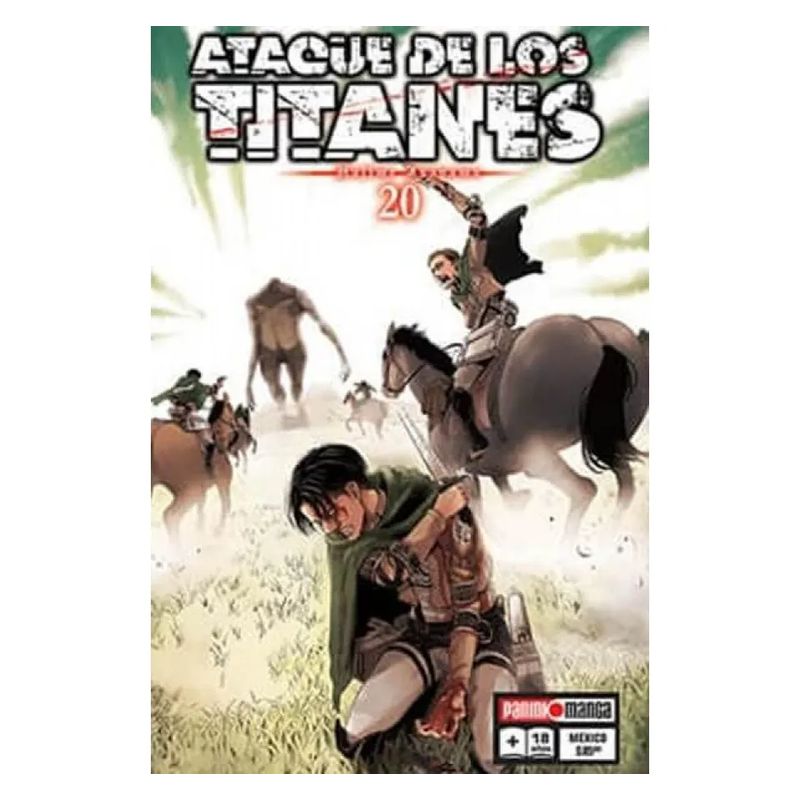 PANINI - Manga Ataque De Los Titanes 20
