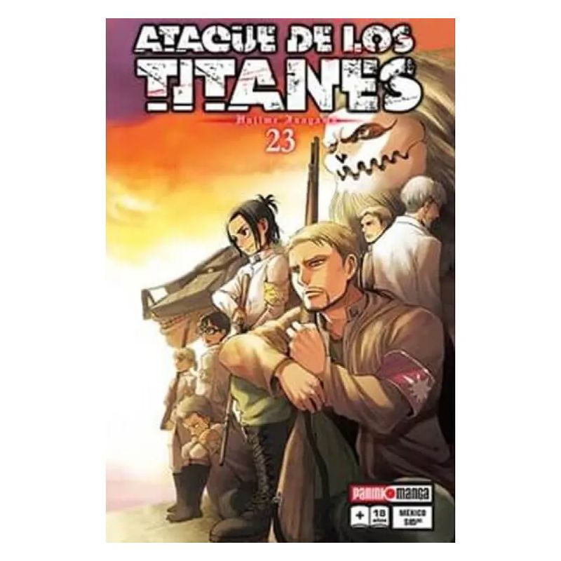 PANINI - Manga Ataque De Los Titanes 23