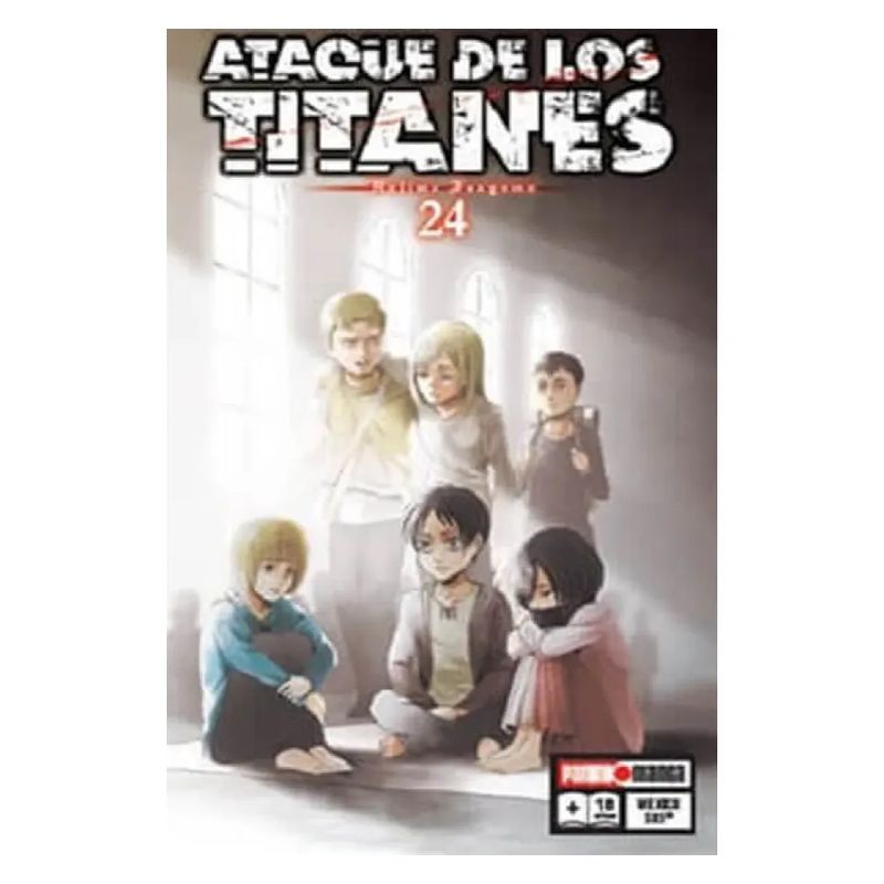 PANINI - Manga Ataque De Los Titanes 24