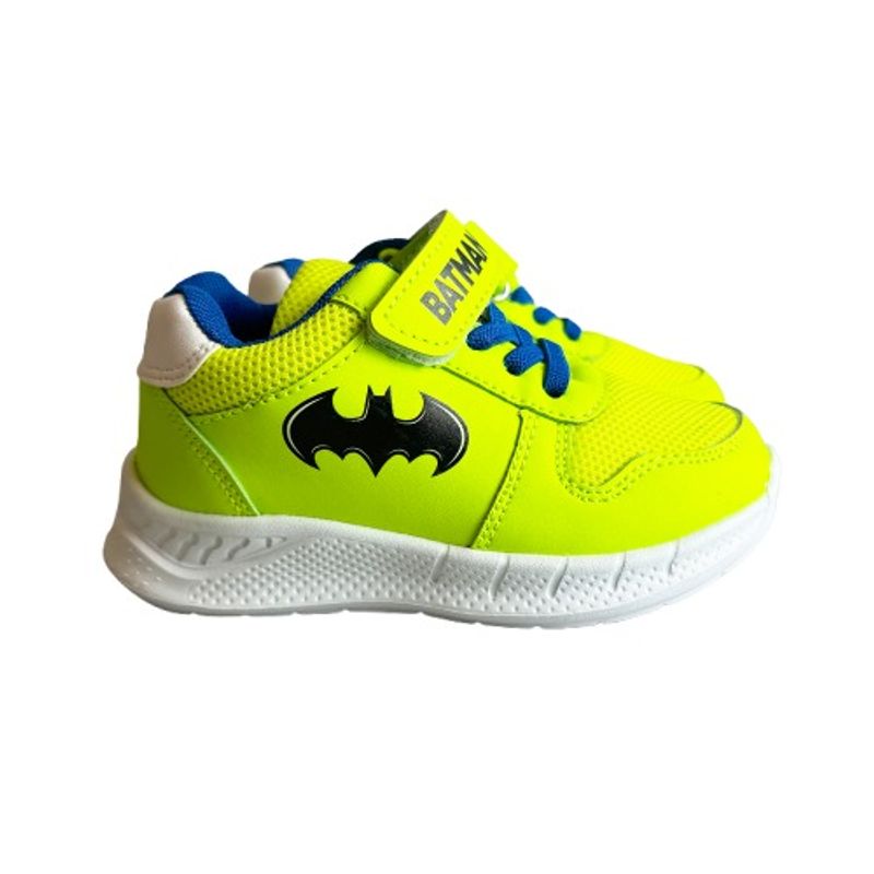 DC COMICS - Zapatilla Con Luces Niño Logo Amarillo Dc Comics