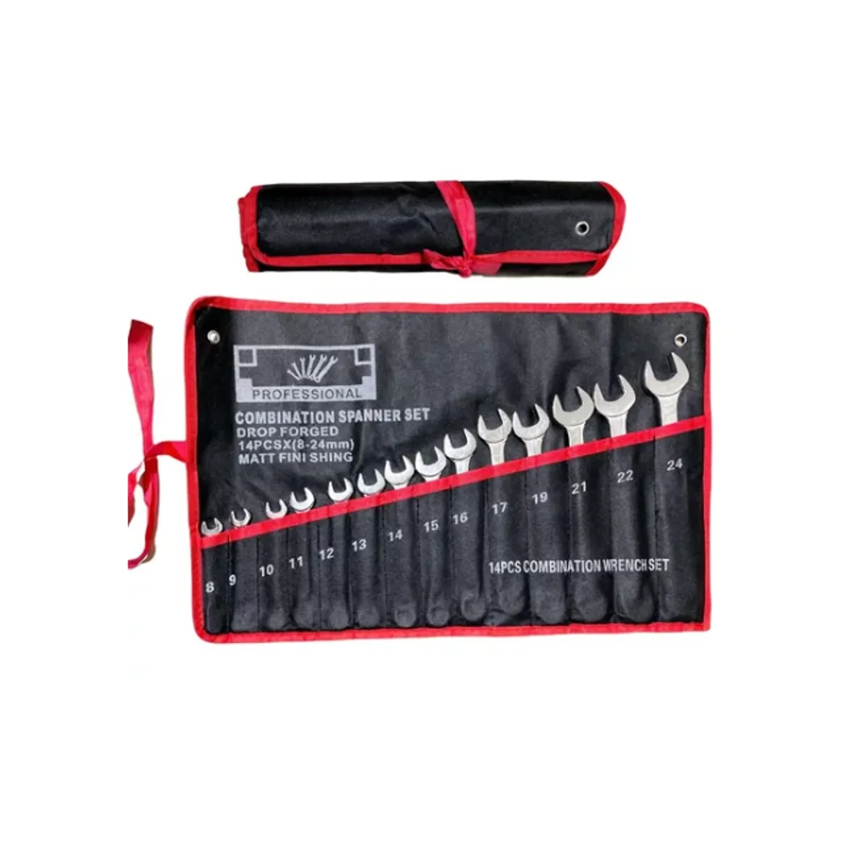 GENERICO - Juego De Llave Combinada Punta Corona 14 Pcs