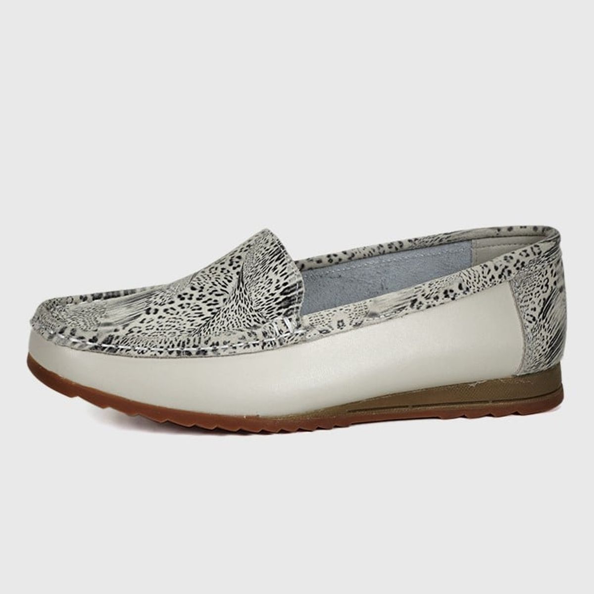 DEGAS - Mocasín Cuero Ethel Blanco DEGAS