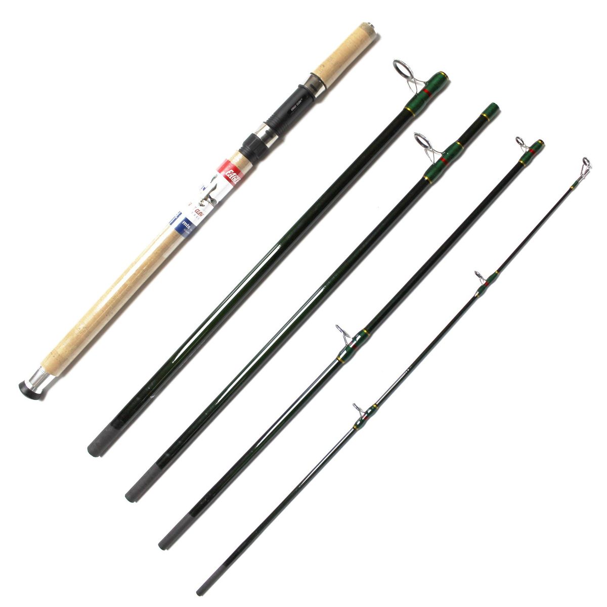 GENERICO - CAÑA DE PESCAR RIO PUELO 2,70MT - 5 TRAMOS EAGLE CLAW