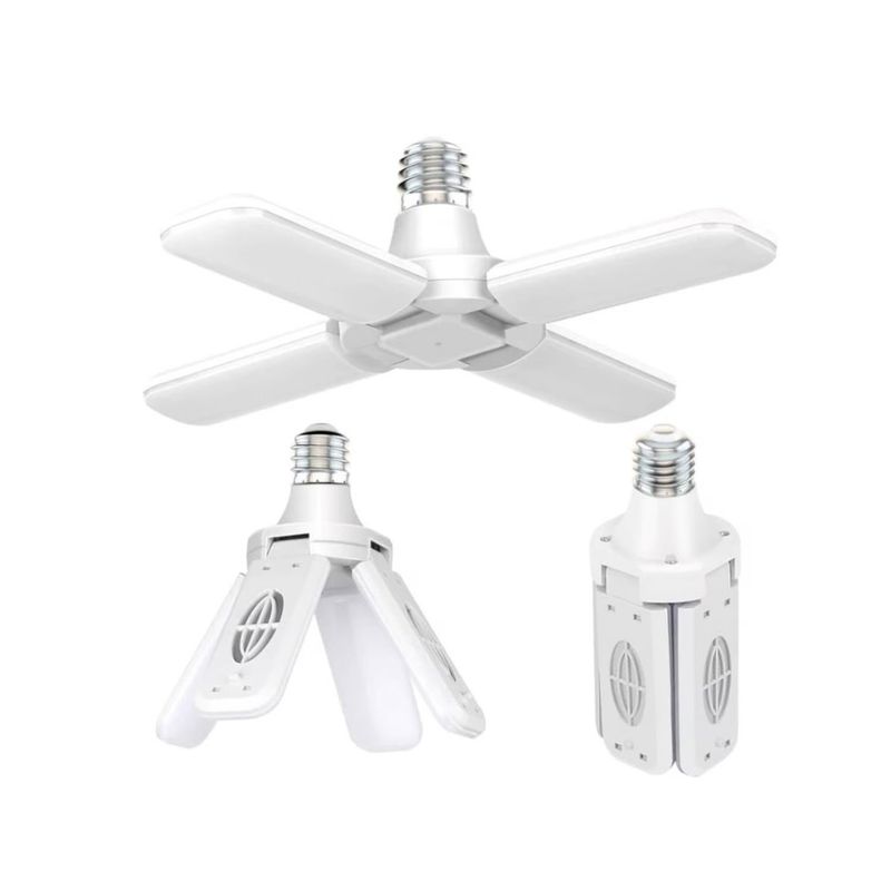 GENERICO - Ampolleta Led 28w Mini 4 Aspas Luz Fria