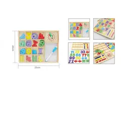 GENERICO - Juego De Madera Números Didáctico Para Niños