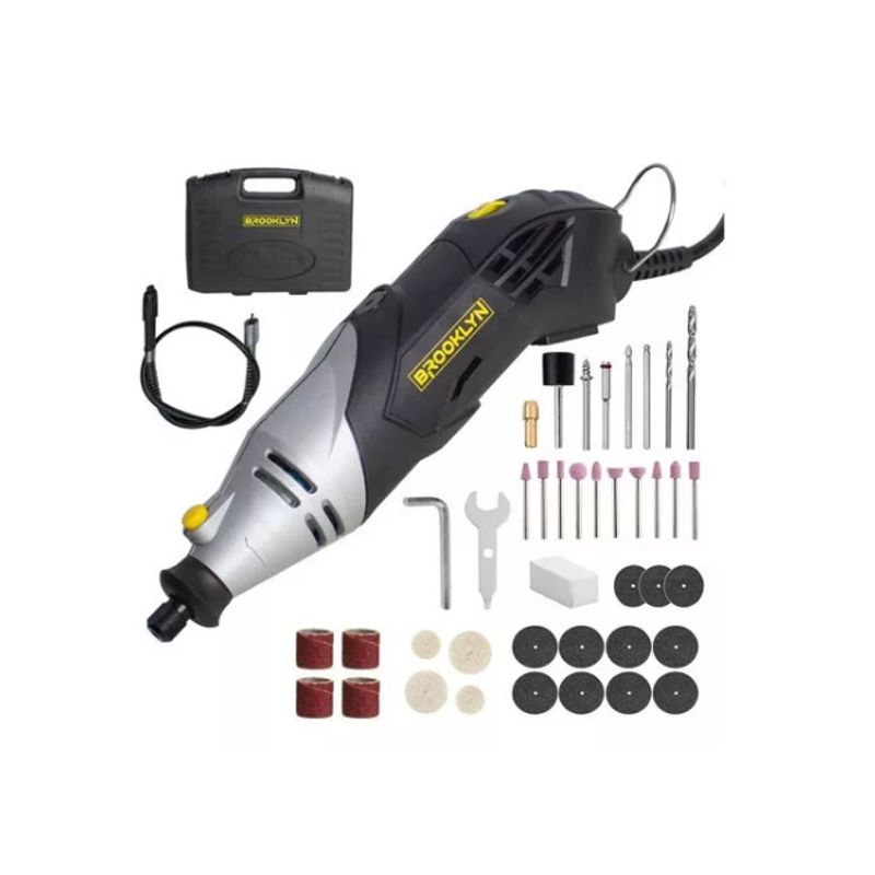 GENERICO - Herramienta Rotativa Multiproposito Brooklyn 170w  Accesorios
