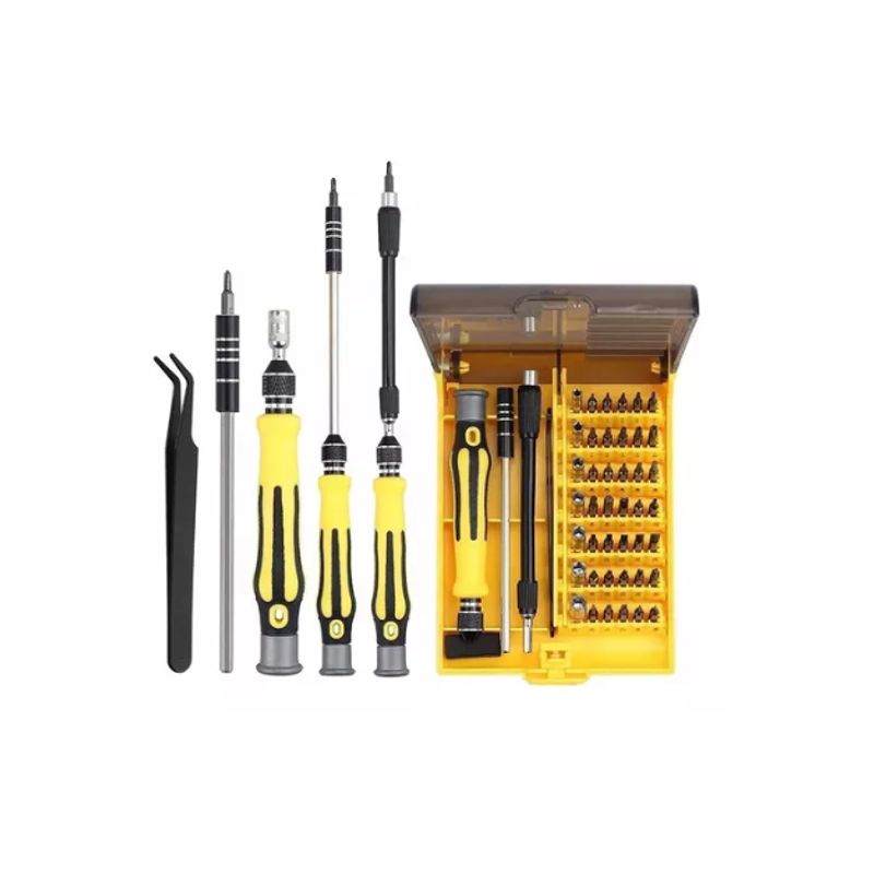 GENERICO - Kit Desarmador Precision 46 En 1 Para Celular, Laptop, Cámara